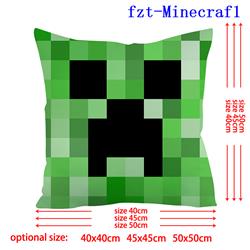 Minecraft anime square full-color pillow cushion 45*45cm