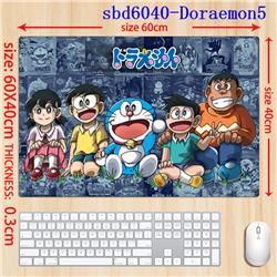 Doraemon anime mouse pad 60*40*0.3cm（lockrand）