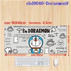 Doraemon anime mouse pad 90*40*0.3cm（lockrand）