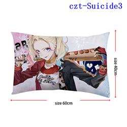 Suicide squad anime pillow cushion 40*60cm