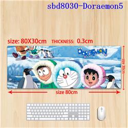 Doraemon anime mouse pad 80*30*0.3cm（lockrand）