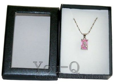 Paradise Kiss square necklace(pink)