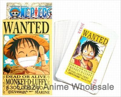 One Piece playing card