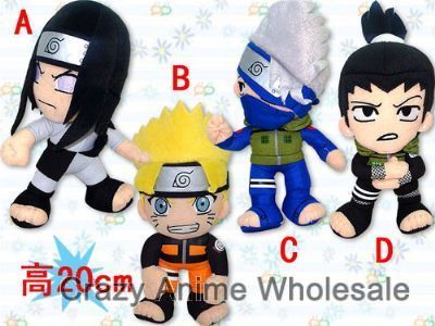 Naruto plush(4/set)