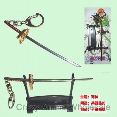 Bleach keychain with shelve