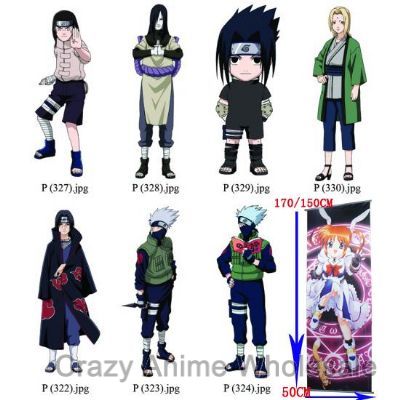 naruto hanging paper