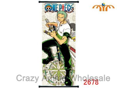 one piece wallscroll