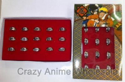 naruto rings set