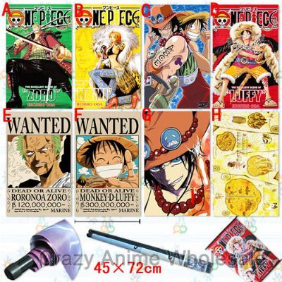 one piece wallscroll