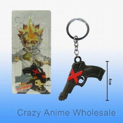 hitman anime keychain