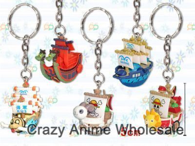 one piece anime keychain