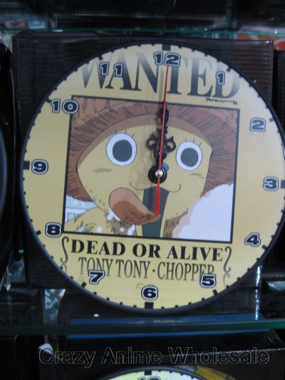 one piece anime clock