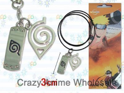 naruto anime necklace