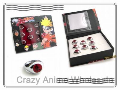 naruto anime rings