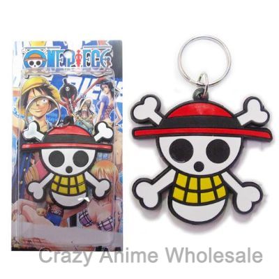 one piece anime keychain