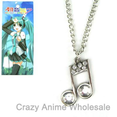 Miku anime necklace
