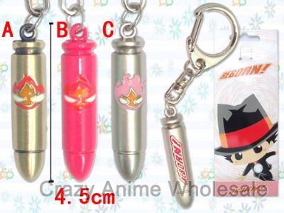 hitman anime keychain