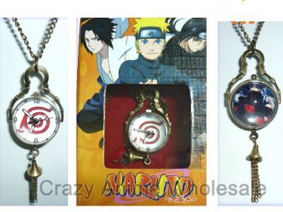 Naruto anime Necklace Watch