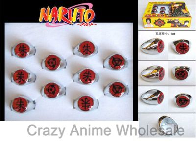 Naruto Anime Rings