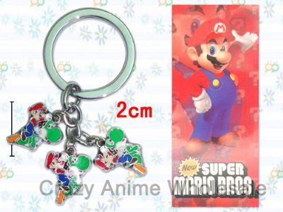 Super Mario anime Keychain