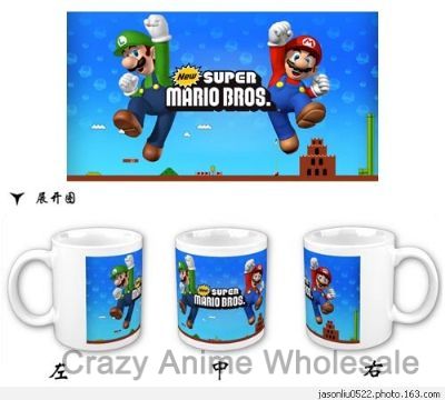 super mario anime bottle