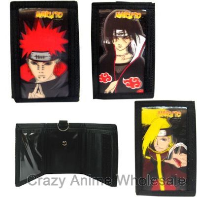 naruto anime 3D wallet