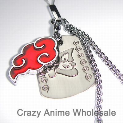 naruto anime necklace