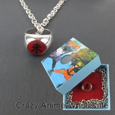 naruto anime necklace