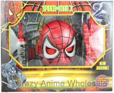 spider man anime figure set