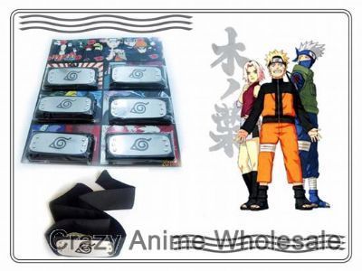 naruto anime headband set