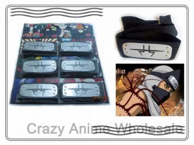 naruto anime headband set