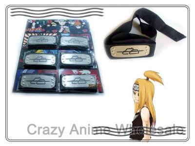 naruto anime headband set