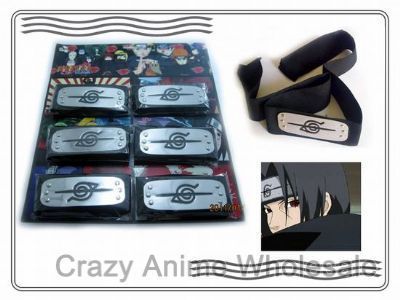 naruto anime headband set