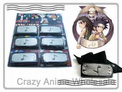 naruto anime headband set