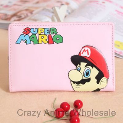 super mario anime wallet