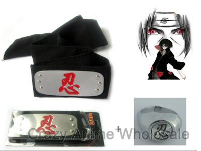 Naruto Anime Headband And Ring