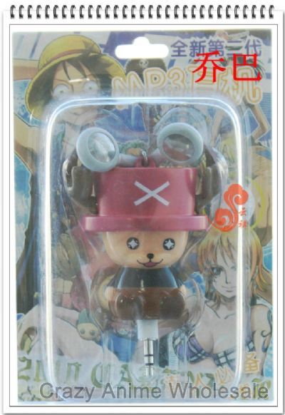 one piece anime earphone