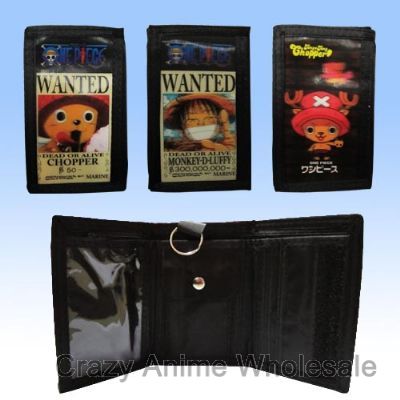 one piece anime 3D wallet