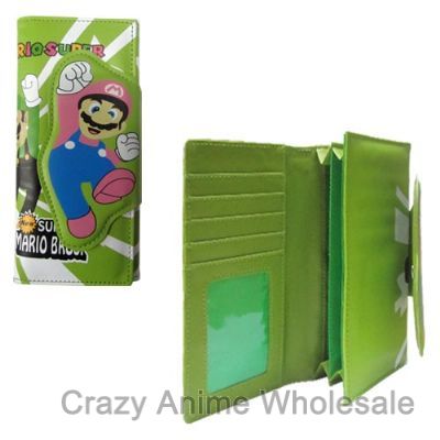 super mario anime wallet