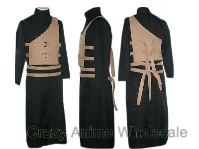 Naruto Gaara cosplay Costume Set