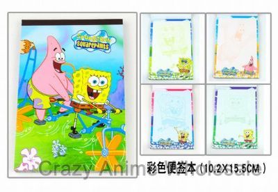 spongbob anime notebook