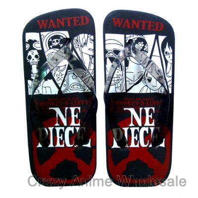 one piece anime slipper