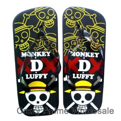 one piece anime slipper