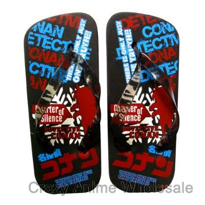 detective conan anime slipper