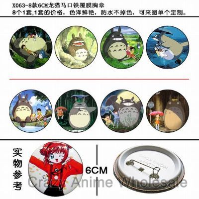 totoro anime brooch