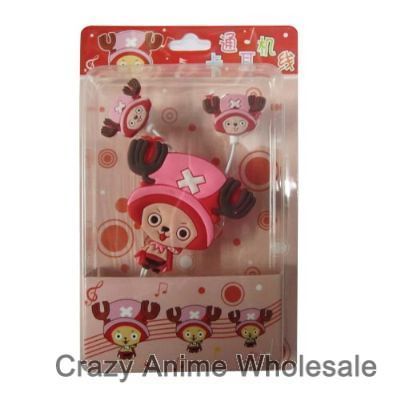 one piece anime earphone