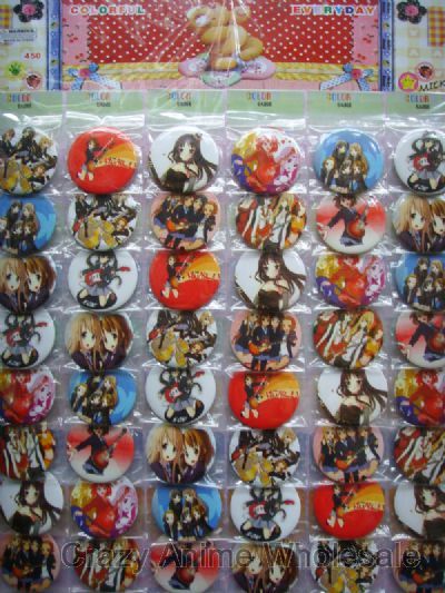 k-on! anime brooch