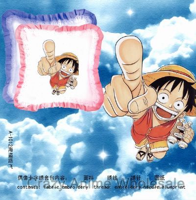 one piece anime cushion