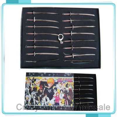 bleach anime keychain set