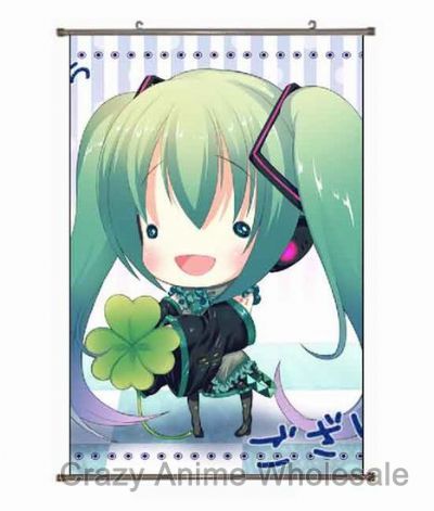 miku.hatsune anime wallscroll